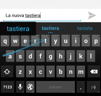 Tastiera Android 4.2