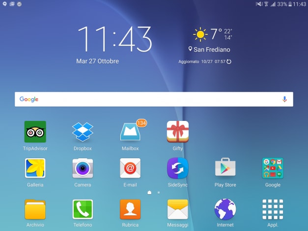 Recensione Samsung Galaxy Tab S2: Scheda Tecnica e Prezzo