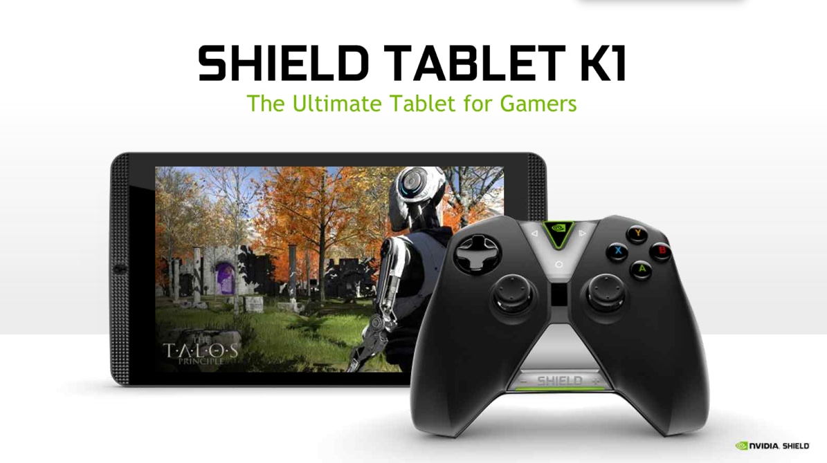NVIDIA Shield Tablet K1 ufficiale: tutta la potenza del Tegra K1 a 