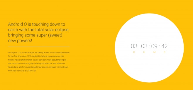 Tra eclissi, scommesse e depistaggi Android O sarà svelato tra 24h! 1