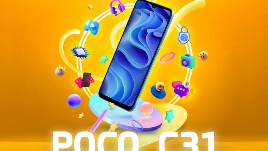 POCO C31 ufficiale: lo smartphone medio-gamma sbarcato in India