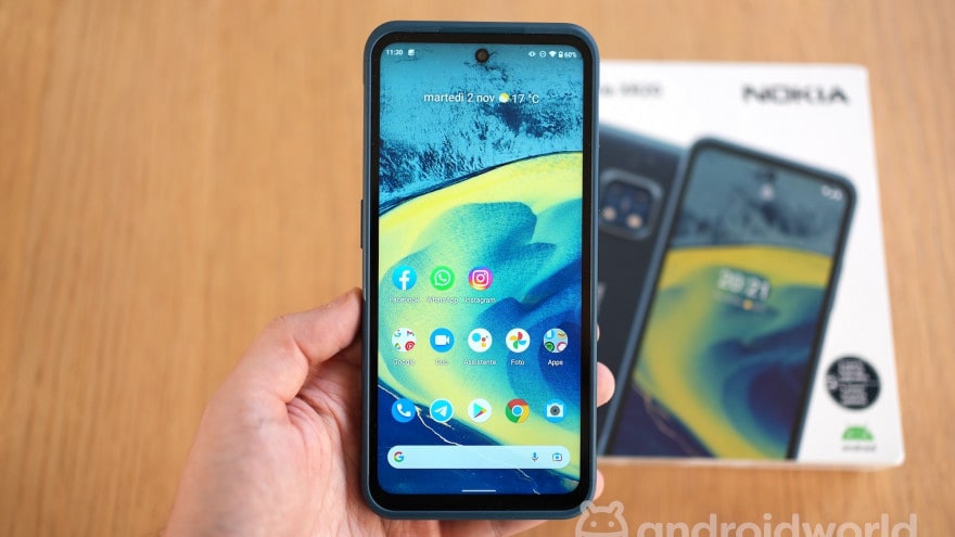 Nokia XR20 si aggiorna ad android 12