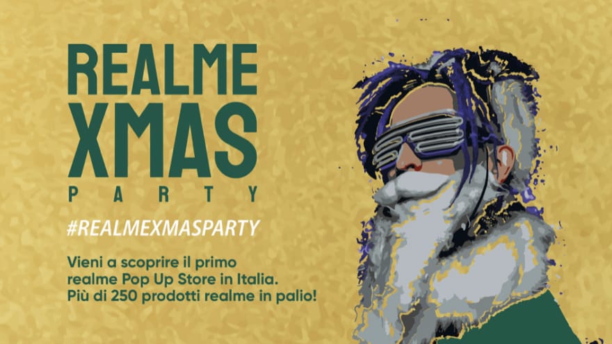 Realme: arriva in Italia il primo pop-up store del brand