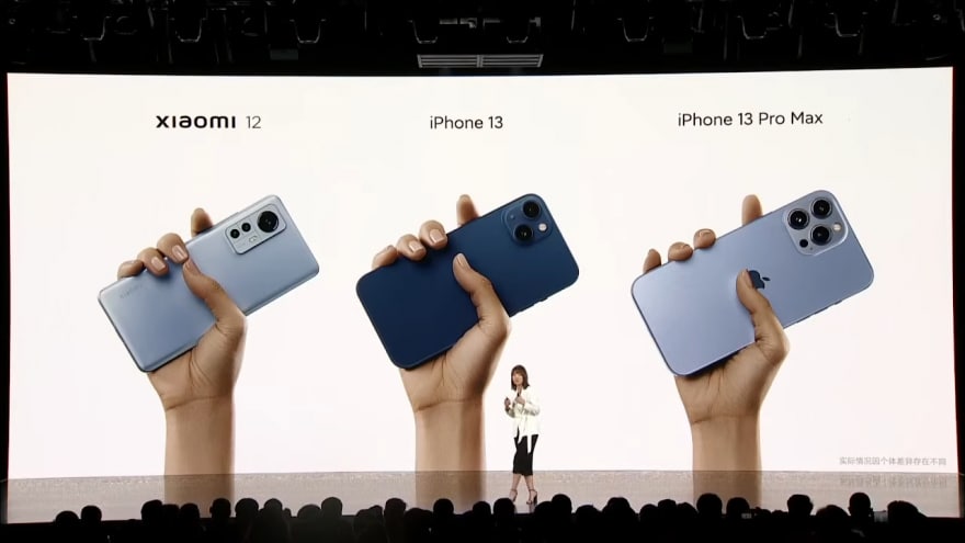 Alla presentazione di Xiaomi 12 si è parlato fin troppo di iPhone