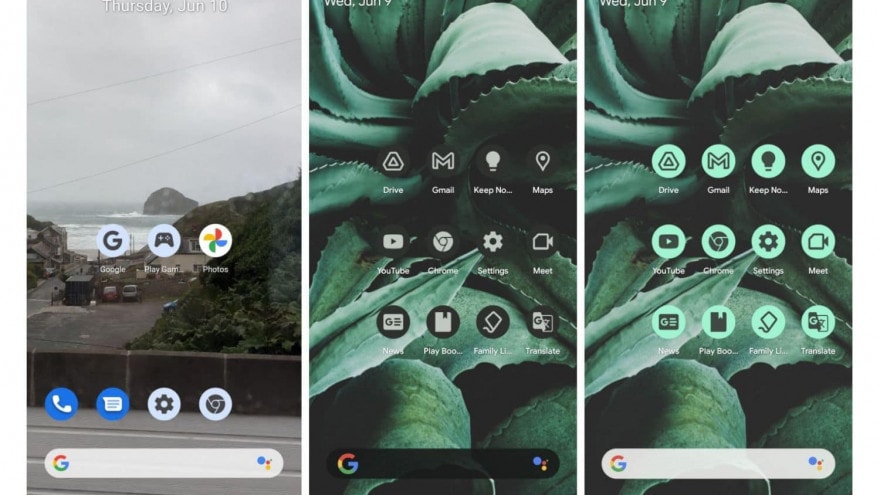 Volete le icone a tema di Android 12? Dovete ancora restare con la beta