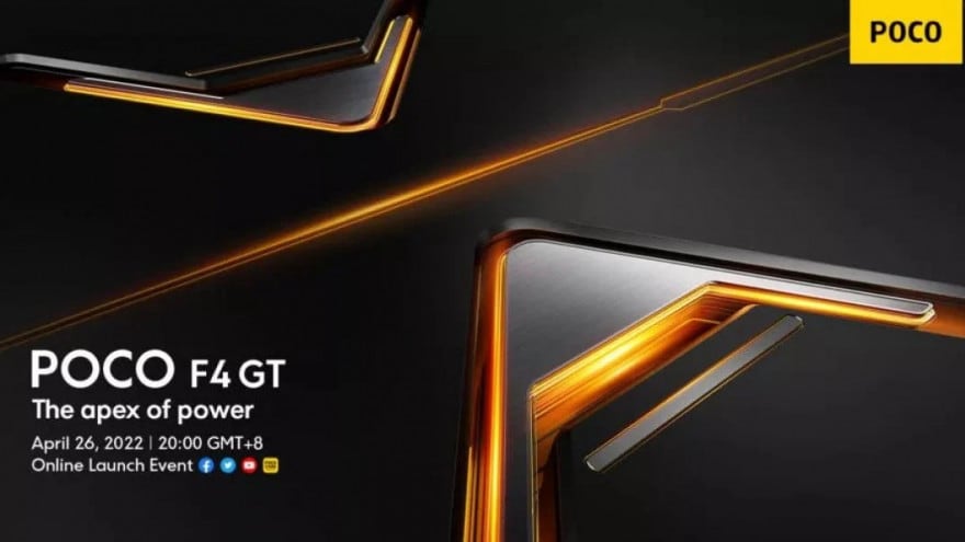 Il nuovo Poco F4 GT con Snapdragon 8 Gen 1 verrà presentato il 26 aprile (anche in Italia)