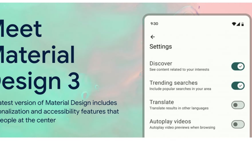 Google aggiorna il Material Design: nuovi pulsanti per la versione 3 dello stile grafico