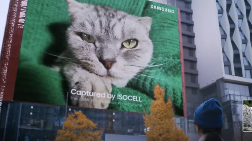 Samsung ha stampato una super foto scattata con il suo sensore da 200 MP