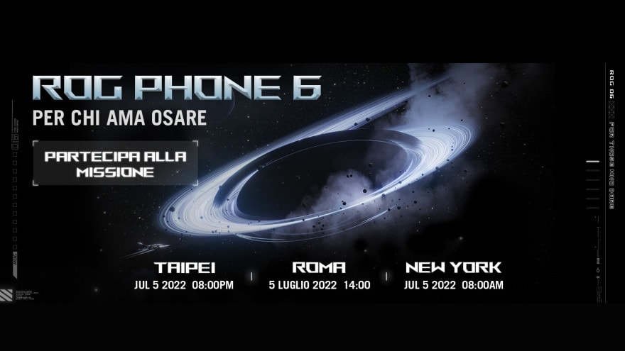 ROG Phone 6 promette di essere un gaming phone &quot;senza pari&quot;: in arrivo a luglio