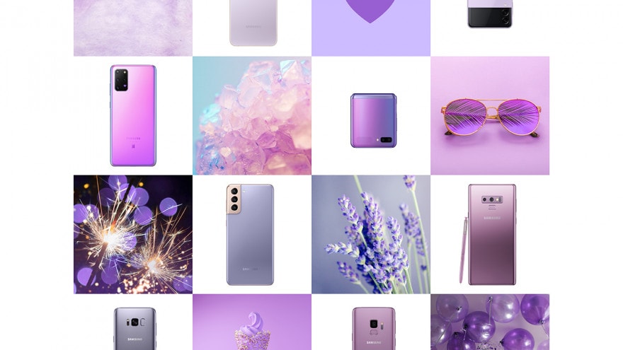 Il nuovo Samsung S22 Bora Purple è... lavanda!