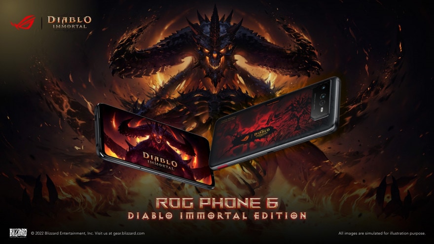 ASUS e Blizzard annunciano l’edizione esclusiva Diablo Immortal del ROG Phone 6