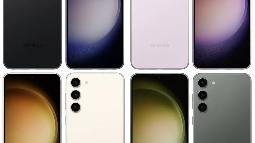 Galaxy S23: ecco i colori esclusivi di Samsung