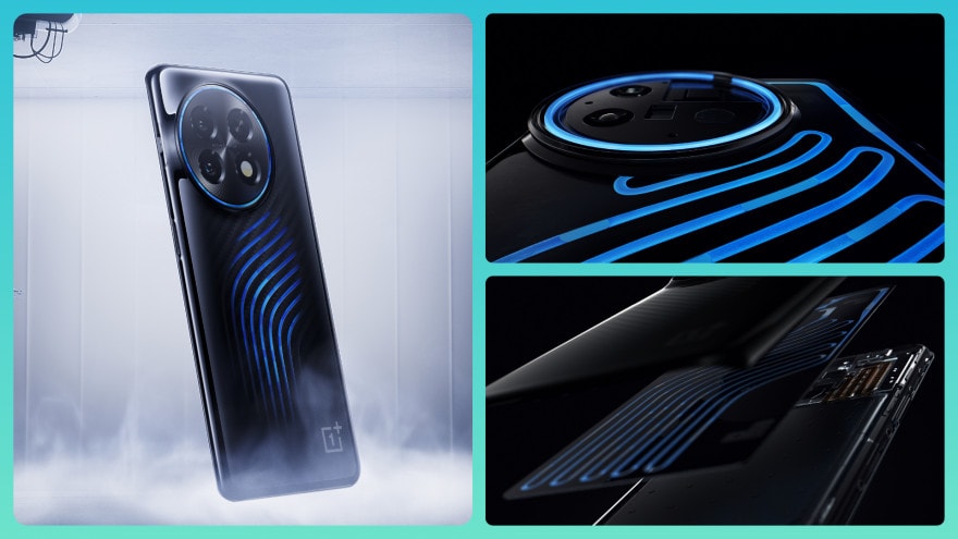 OnePlus 11 Concept porta il raffreddamento a liquido sugli smartphone: ecco Active CryoFlux