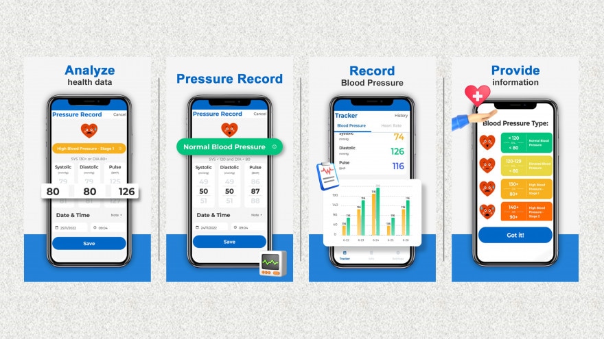 La salute a portata di app: monitorare la pressione con Blood Pressure