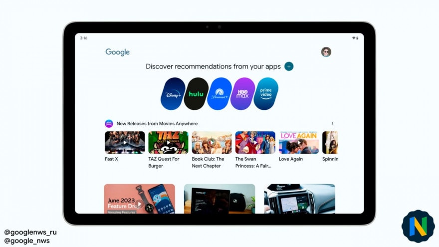 Google Discover si prepara a proporre suggerimenti dalle app installate