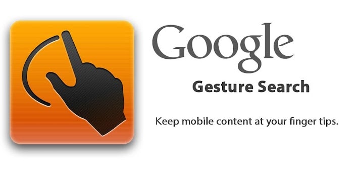 Google Gesture Search si aggiorna dopo molto tempo