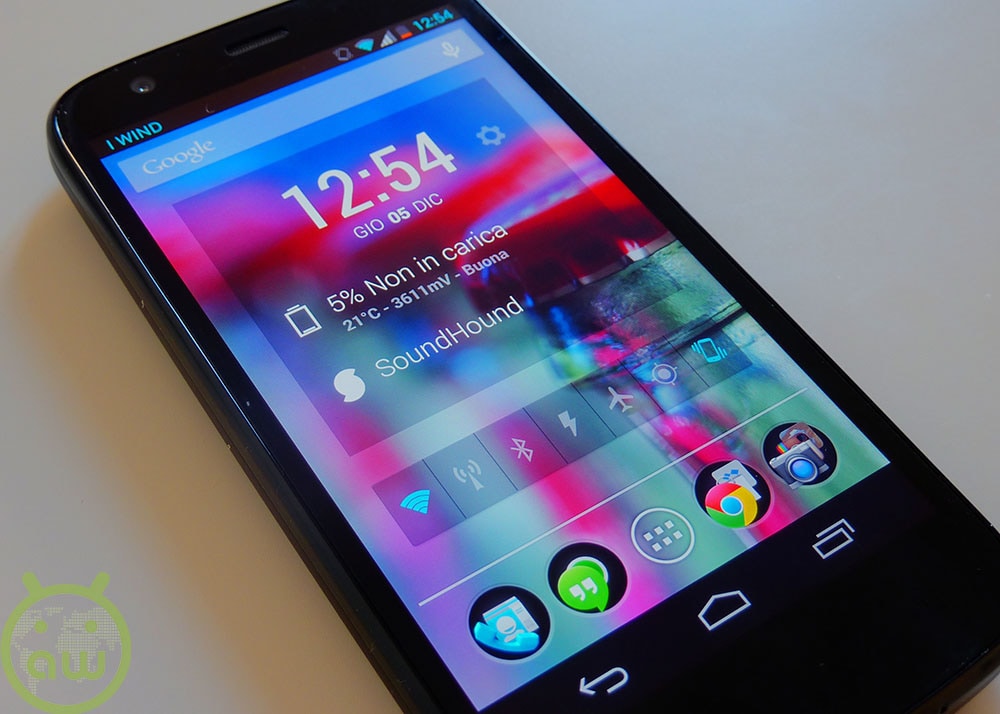 Android 4.4.4 su Motorola Moto G grazie anche ad OmniROM