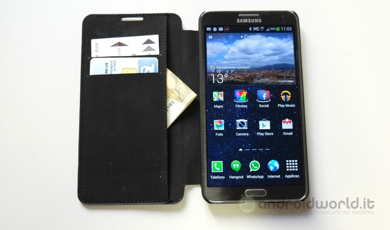 Custodia wallet di Puro per Samsung Galaxy Note 3 (foto)