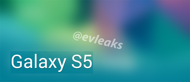 Galaxy S5 con display WQHD e lettore di impronte digitali, secondo @evleaks