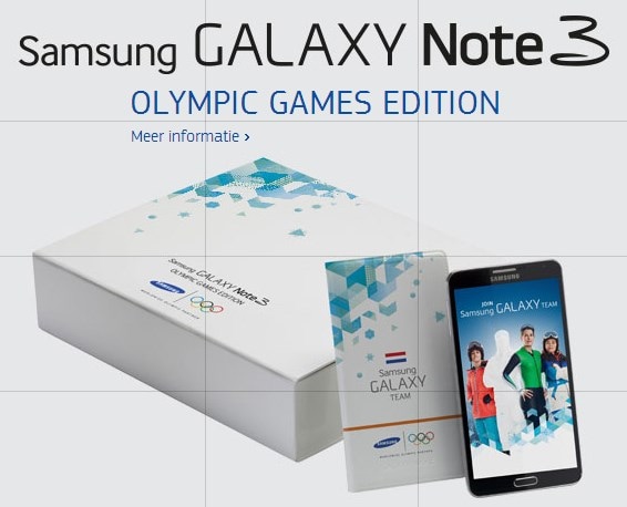 Samsung lancia il Galaxy Note 3 Olympic Games Edition