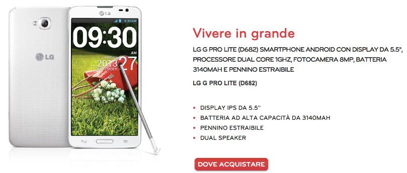 LG G Pro Lite presentato da Raffaele Cinquegrana (video)