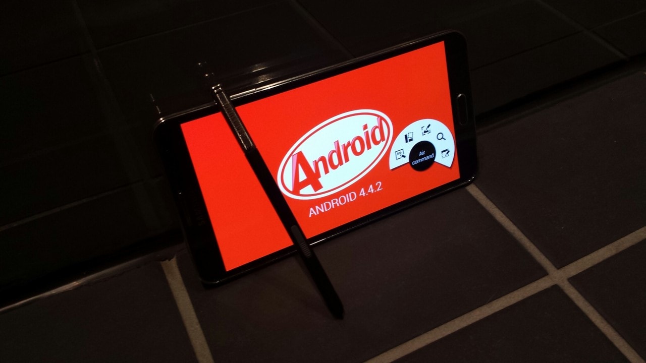 Android 4.4 KitKat ufficiale per Samsung Galaxy Note 3 europeo