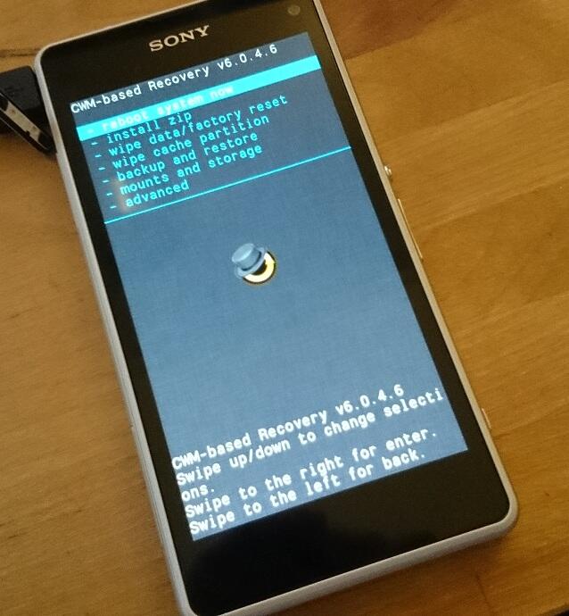 Sony Xperia Z1 Compact riceve recovery e permessi di root