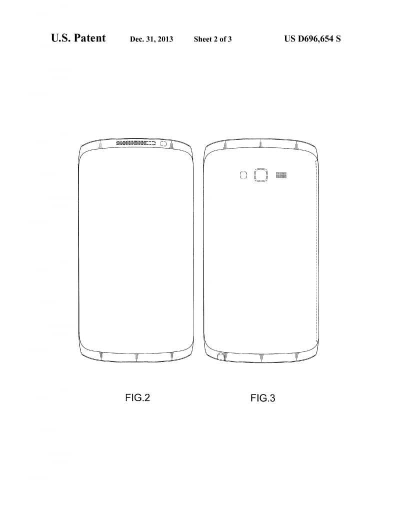Ecco alcuni concept su come potrebbero essere Galaxy S5 e Note 4 basati sui brevetti di Samsung (foto)