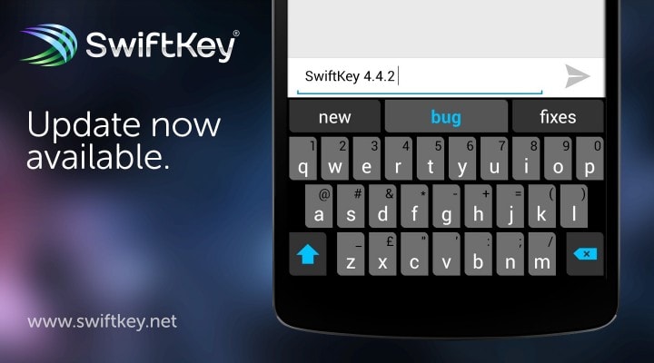 SwiftKey si aggiorna per bug fix ed ottimizzazione della RAM
