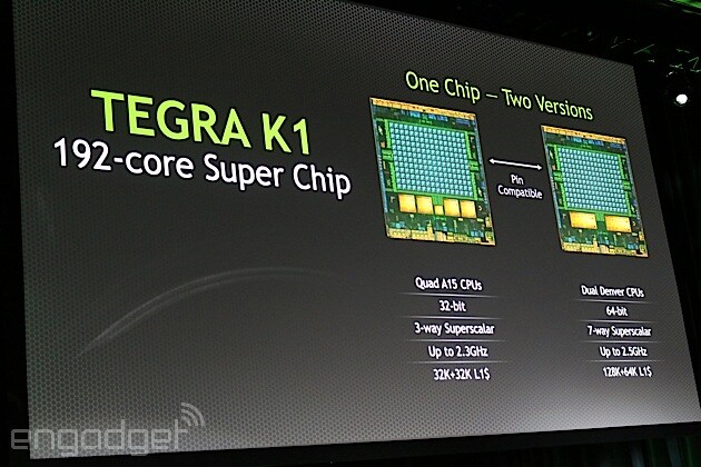 NVIDIA annuncia Tegra K1, il SoC che promette prestazioni davvero a livello console (video)