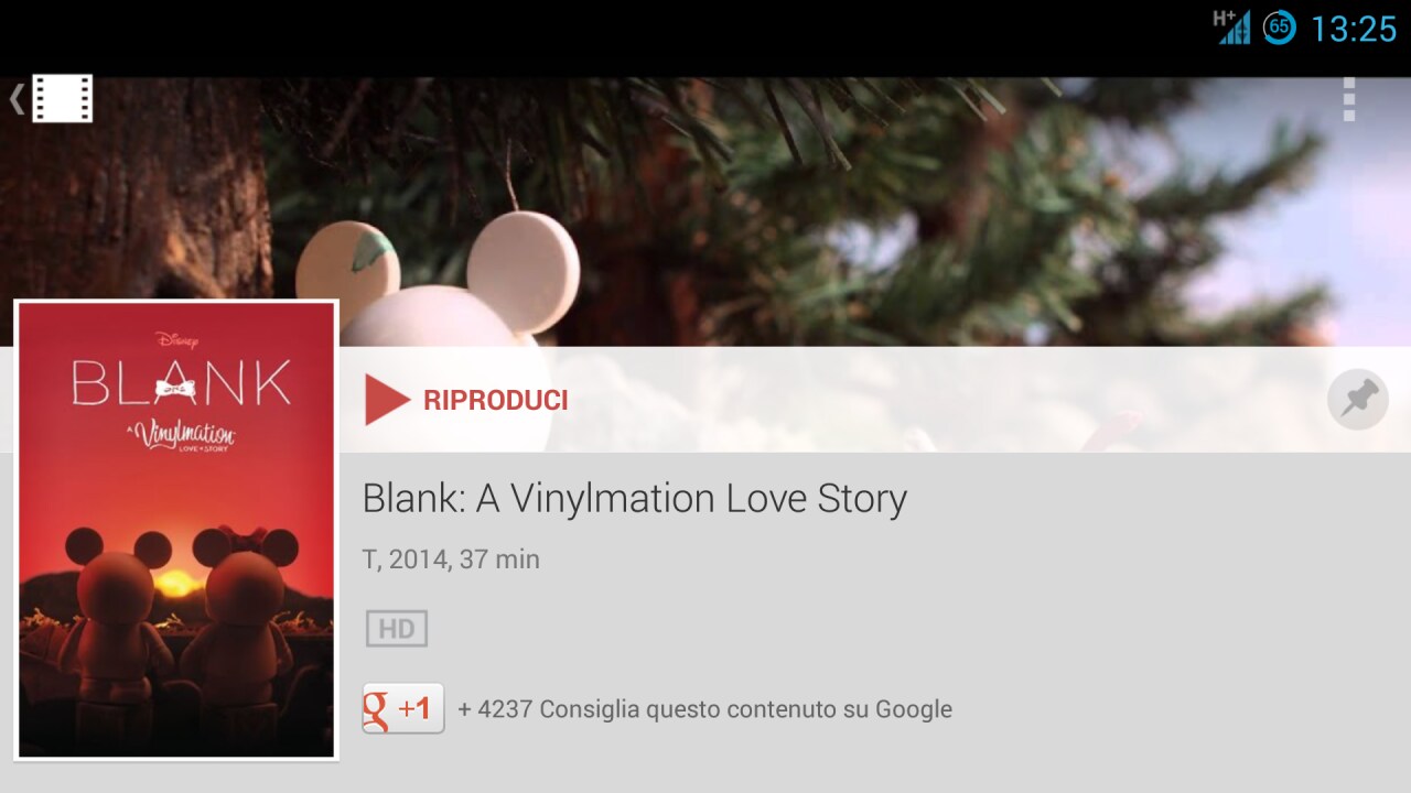 Nuovo film Disney gratis su Play Movies in tempo per S. Valentino: Blank: A Vinylmation Love Story