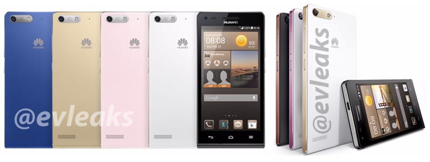 Huawei Ascend G6, una foto lo svela in diversi colori