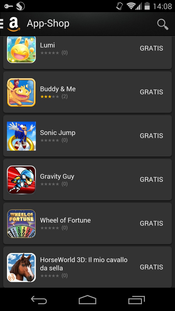 The Nut Job e 6 giochi gratis in regalo su Amazon App-Shop
