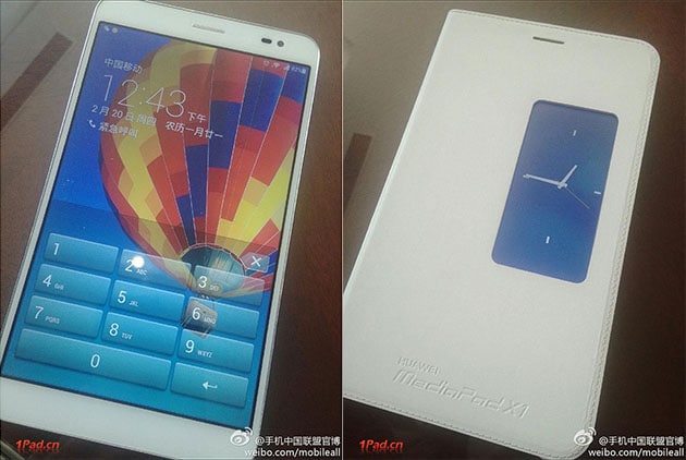 Prime immagini trapelate del nuovo Huawei Media Pad X1