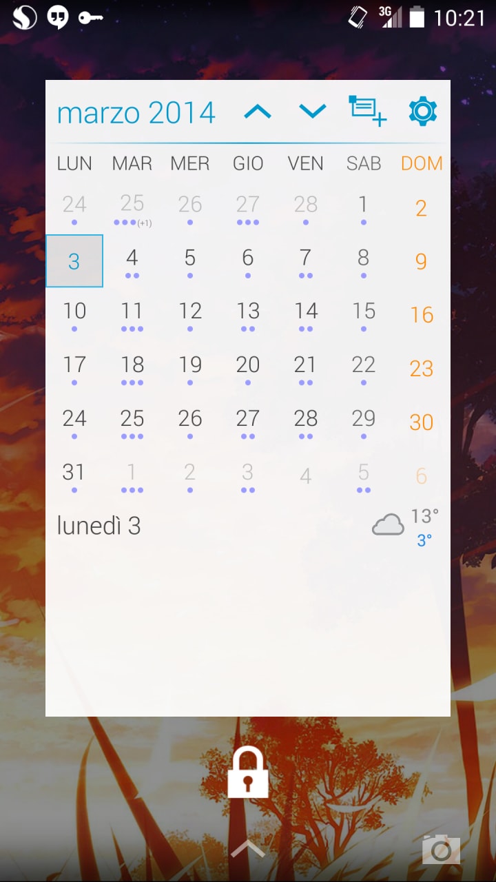 DigiCal: il calendario alternativo si aggiorna con nuovi temi e widget per lockscreen (foto)