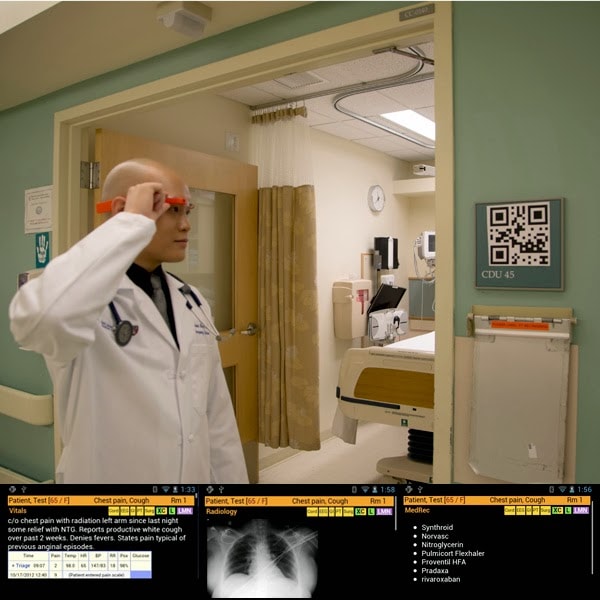Google Glass ora verranno utilizzati anche dai medici del pronto soccorso