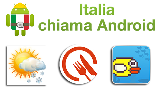 Italia Chiama Android: Meteo Live HD, IMC/Peso Ideale, Swimmy Fish
