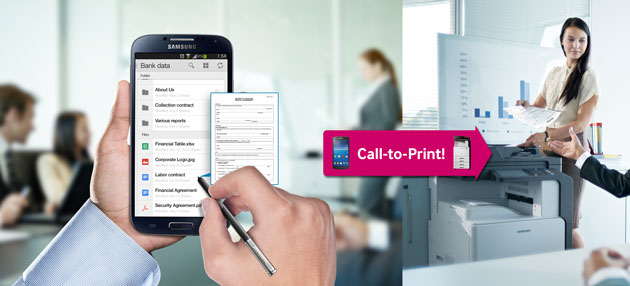 Samsung annuncia Cloud Print, una sua app per la stampa senza fili