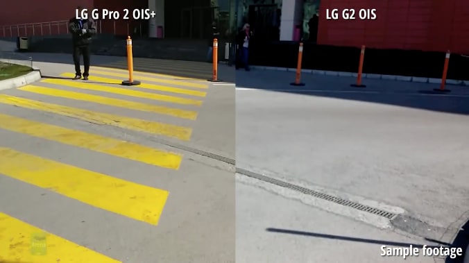 LG G2 VS LG G Pro 2: sfida a colpi di stabilizzatore (video)
