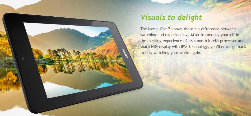 Acer Iconia One 7 e Iconia Tab 7 ufficiali, due nuovi tablet Android sotto i 150 euro (foto)