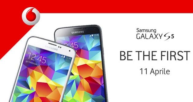Samsung Galaxy S5 arriverà nei negozi Vodafone a partire dall&#039;11 aprile
