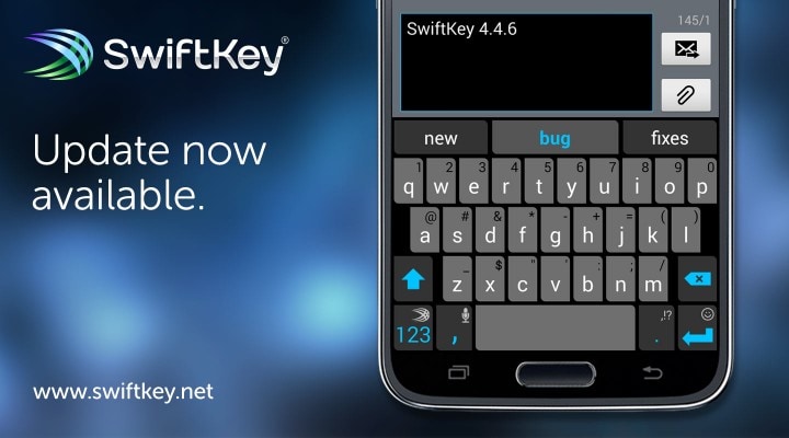 SwiftKey si aggiorna con tanti bug fix