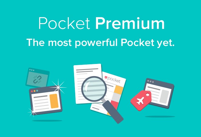 Pocket si aggiorna aggiungendo il servizio premium