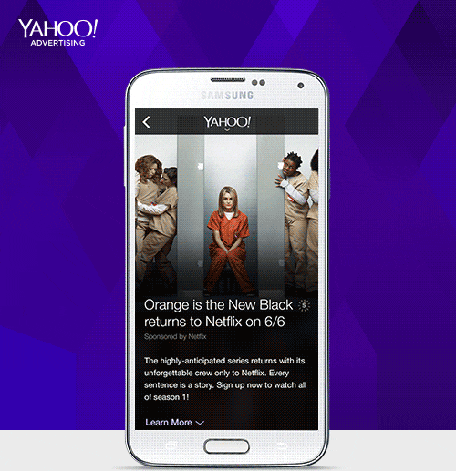 Yahoo! lancia la pubblicità progetta appositamente per smartphone