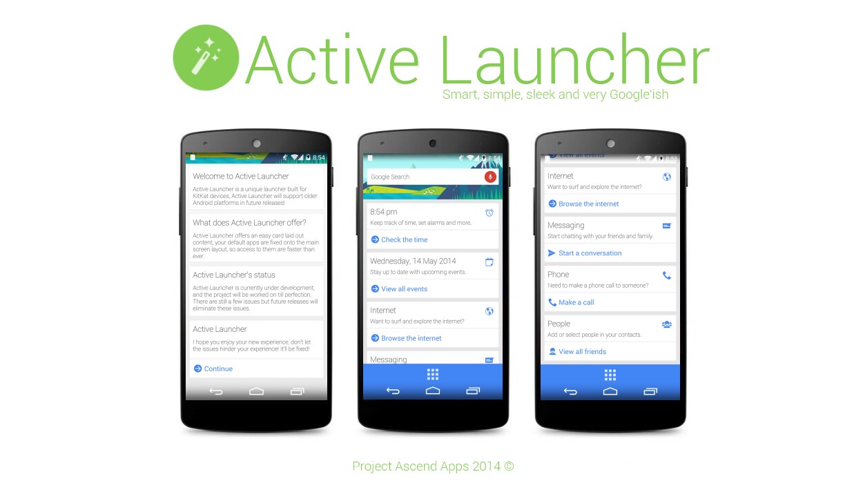 Active Launcher, la propria home in stile Google Now (foto)