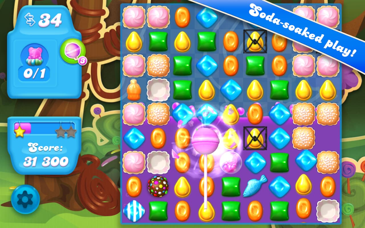 Candy Crush Soda Saga, il seguito di Candy Crush Saga in soft launch su Google Play