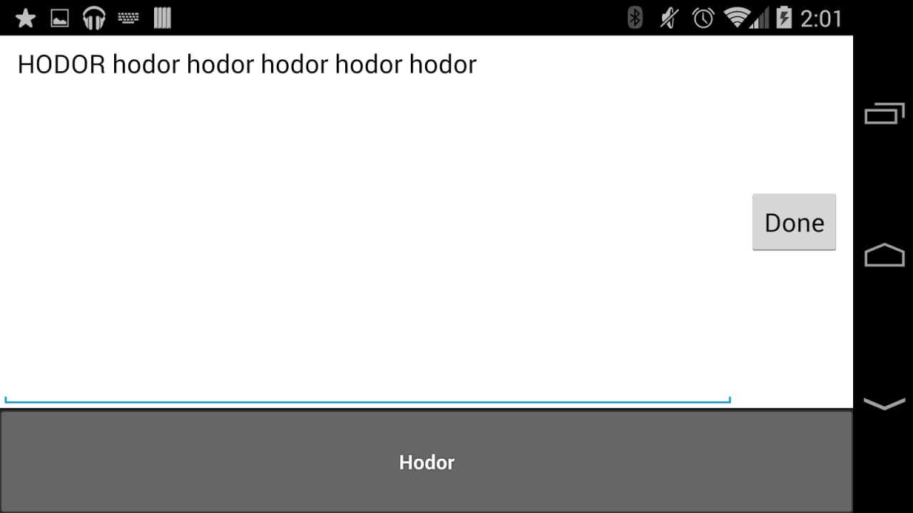 La Hodor Keyboard arriva su Google Play