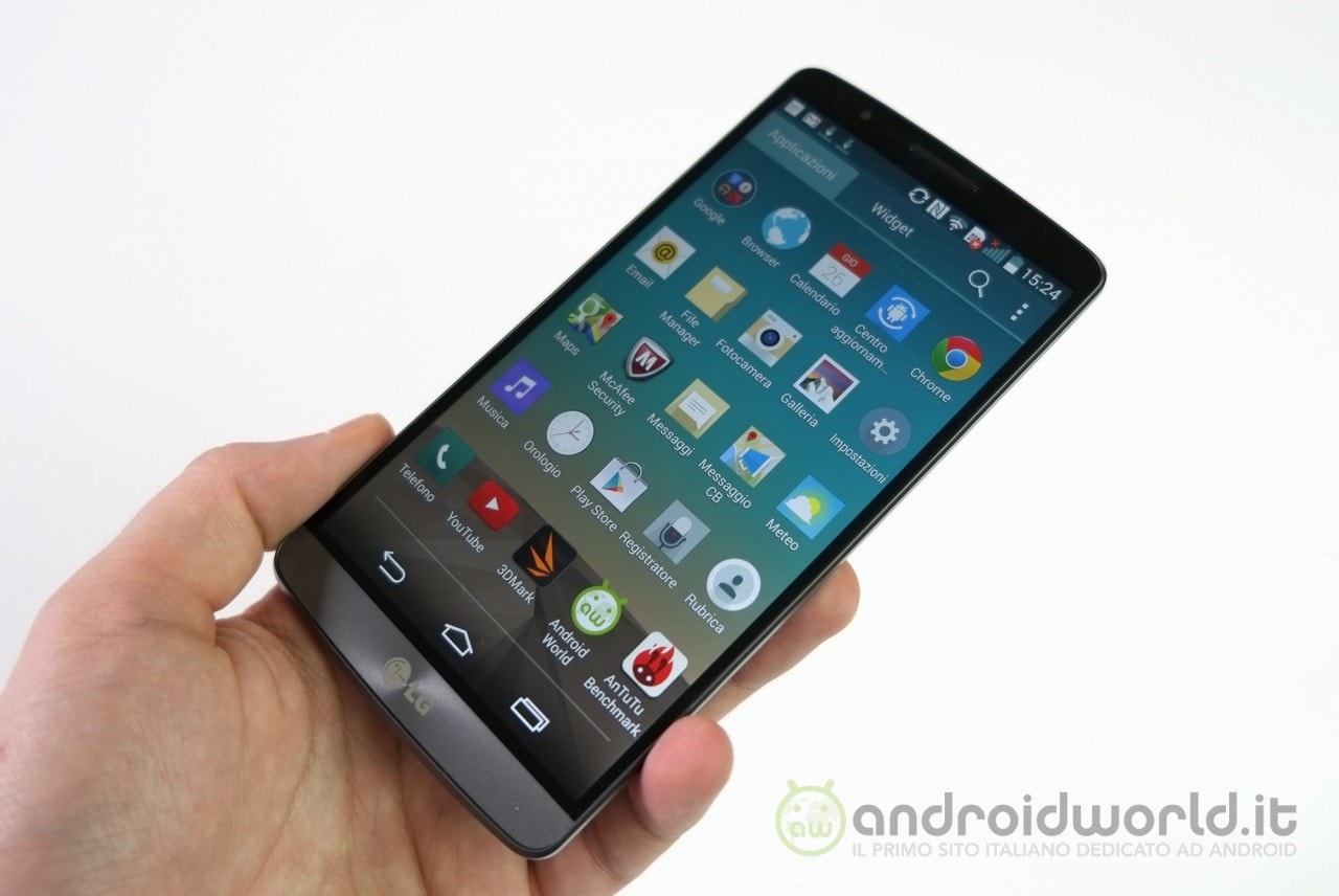 LG G3 no brand e Vodafone si aggiornano con vari miglioramenti