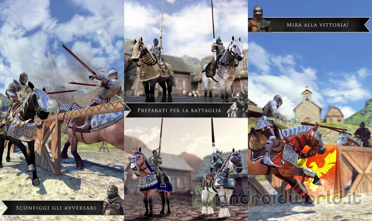 Rival Knights: il nuovo gioco di Gameloft arriva su Google Play (foto e video)