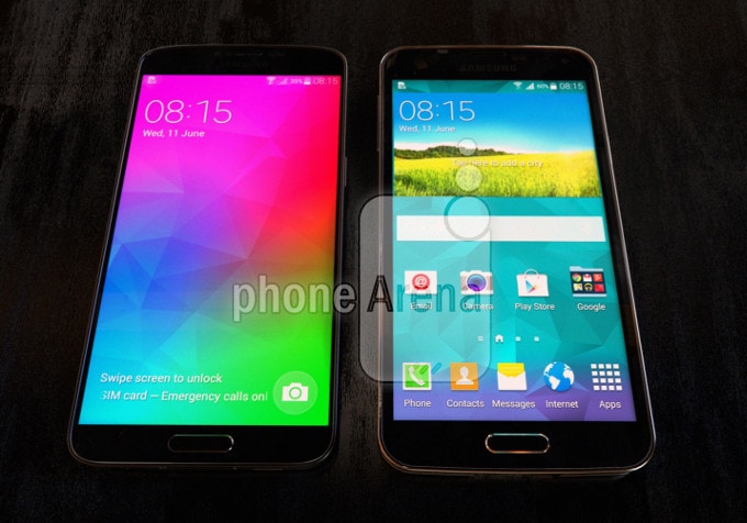 Samsung Galaxy F (S5 Prime) a fianco di Galaxy S5: ma sarà quello vero?
